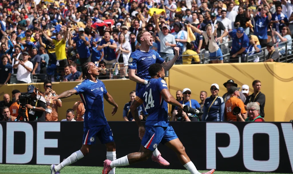 Chelsea vs PSG di final Piala Dunia Antarklub 2025.