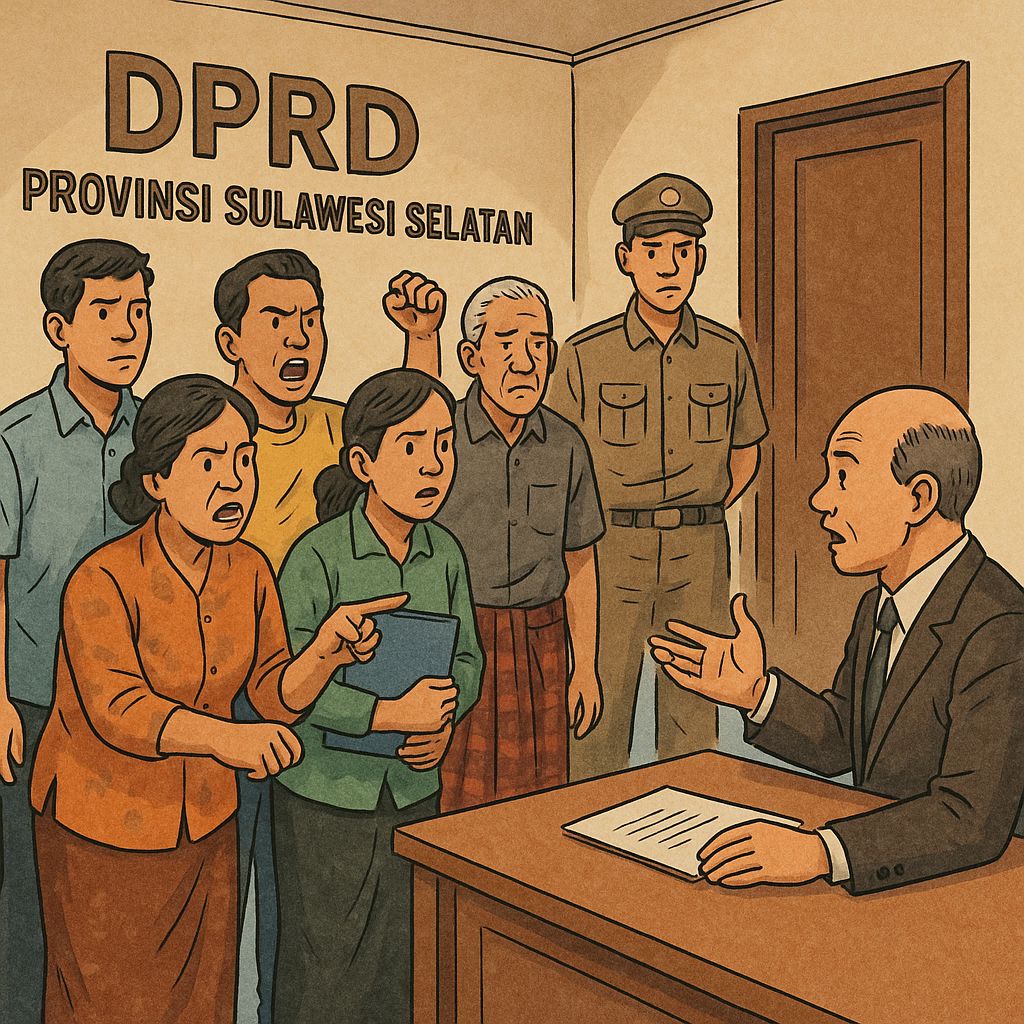 Warga Manggala meminta DPRD Sulsel mengawal sengketa tanah.