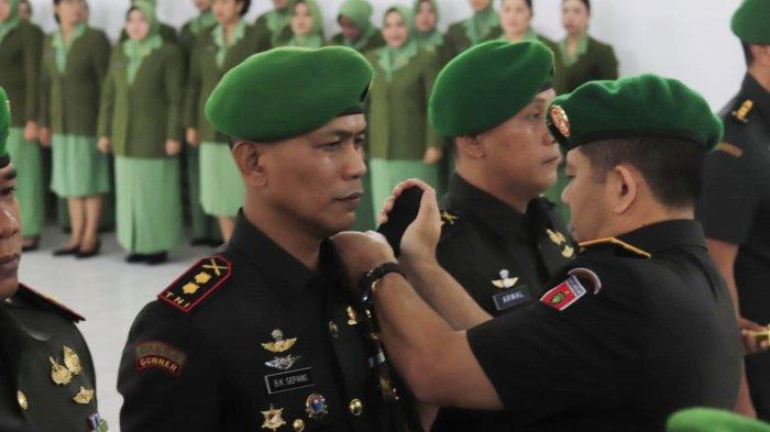 Letkol Armal saat resmi dilantik sebagai Dandim 1414 Tana Toraja menggantikan Letkol Bani K Sepang