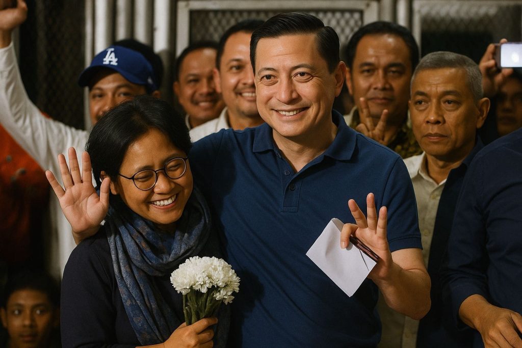 Tom Lembong bebas dari Rutan Cipinang usai menerima abolisi Presiden Prabowo