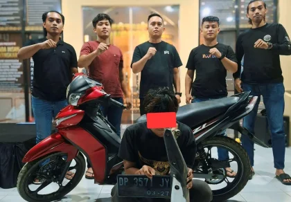 Penangkapan pelaku curanmor Toraja Utara di persembunyian wilayah Luwu