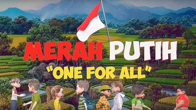 Film animasi Merah Putih One For All karya Perfiki Kreasindo memunculkan karakter 3D yang diduga digunakan tanpa izin.