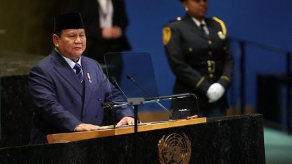 Presiden Prabowo Subianto berpidato di Sidang Umum PBB ke-80 menegaskan solusi dua negara untuk Palestina Israel