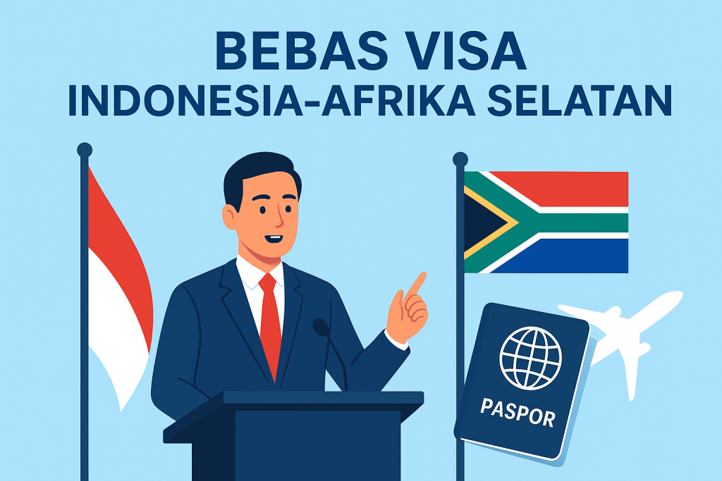 bebas visa Indonesia Afrika
